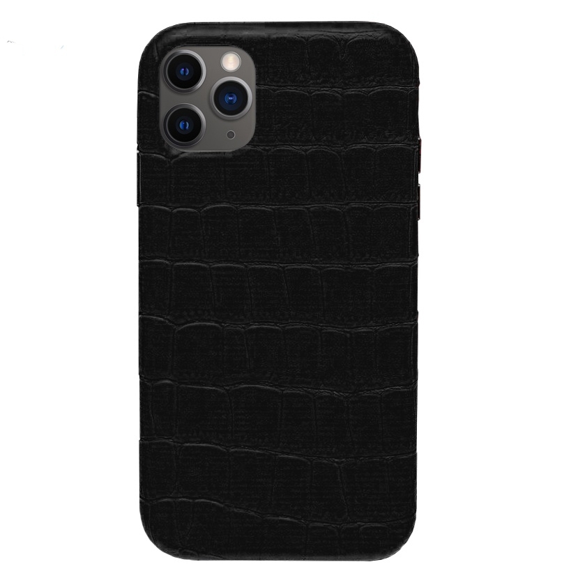 

Чехол CaseFashion Crocodile Full Leather для iPhone 12 Pro Max black