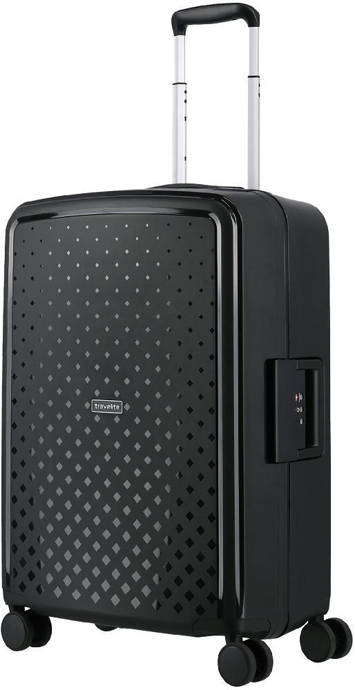 

TERMINAL/Black Чемодан на 4 колесах M (72л,4,2кг) (45x67x27см) Travelite TL076048-01
