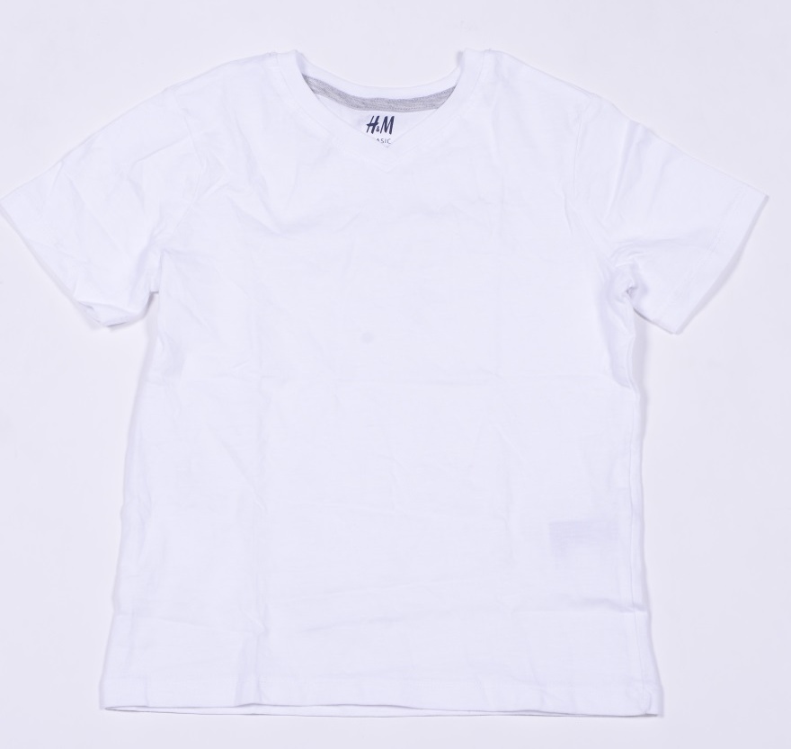 

Футболка H&M 07179529 110-116 см Белая