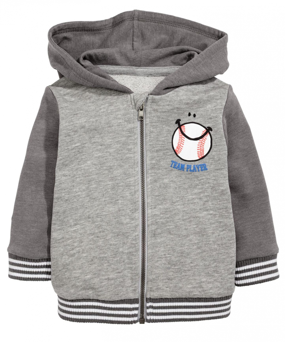 

Толстовка H&M 0522450001 92 СМ Серый 61904