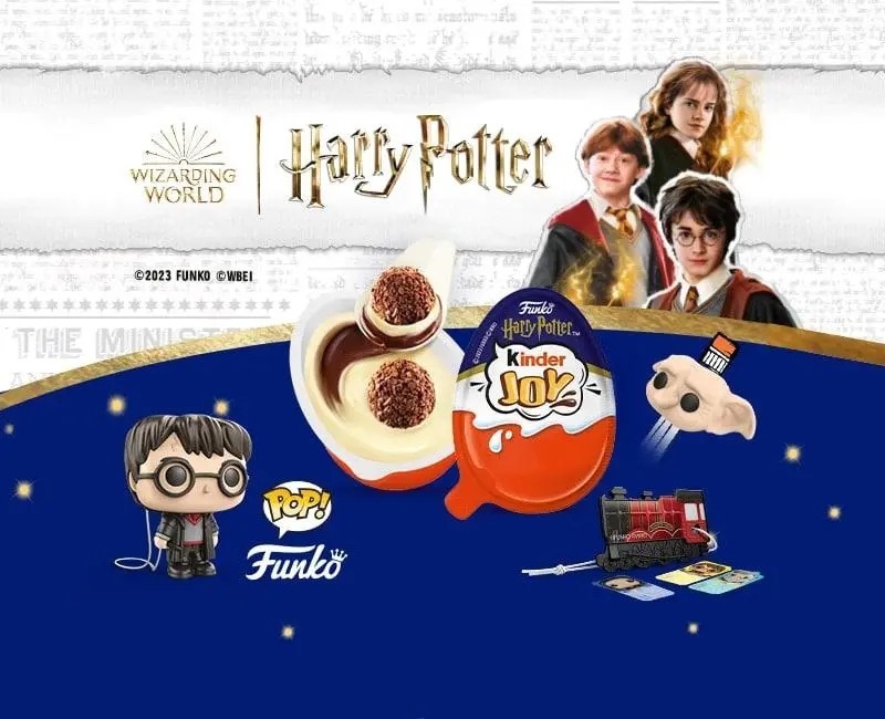 Ovetti Kinder Joy Harry Potter 3 x 20 g