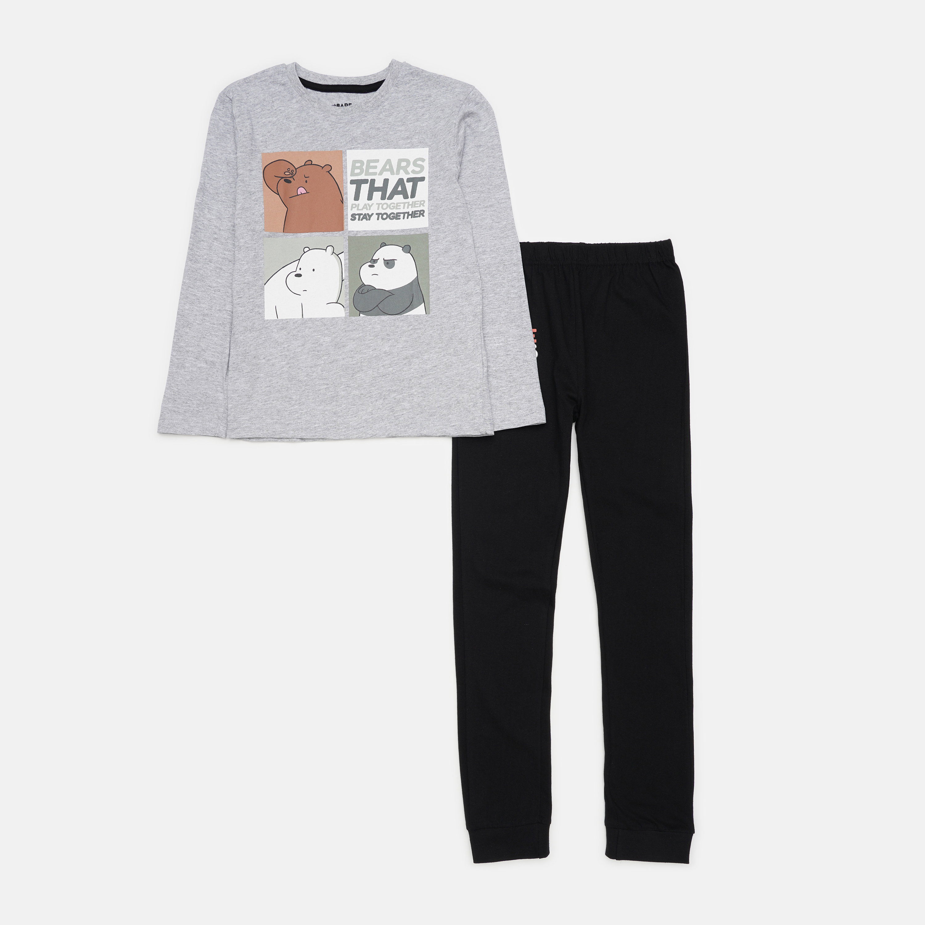 Підліткова піжама для хлопчика Disney BareBears WBB 52 04 664/665 164 см Сірий/Чорний від Rozetka на платформі USKIDKA Акція на Підліткова піжама для хлопчика Disney BareBears WBB 52 04 664/665 164 см Сірий/Чорний від Rozetka