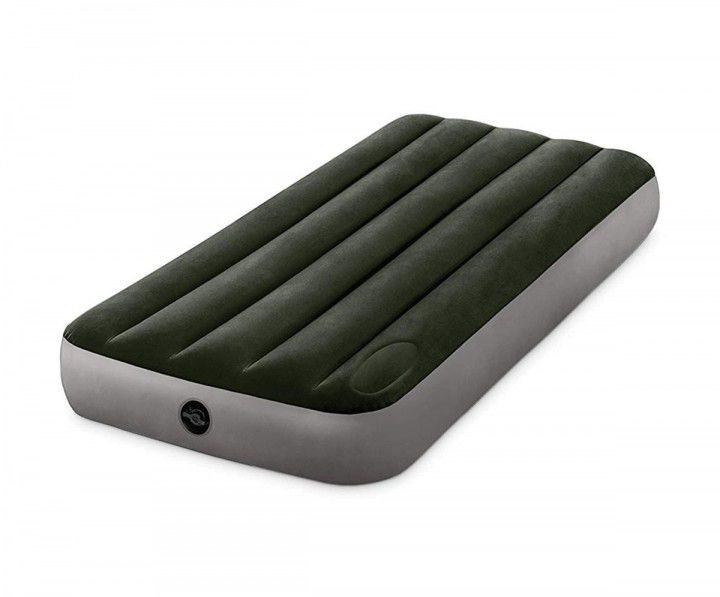 

Матрас надувной одноместный Intex 64761 99x191x25см Green