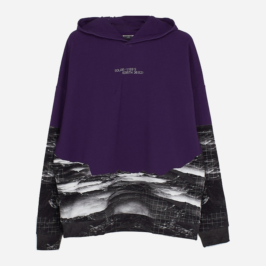 Худи утепленное на флисе оверсайз мужское Jack & Jones XAZ404094WEIN L ...