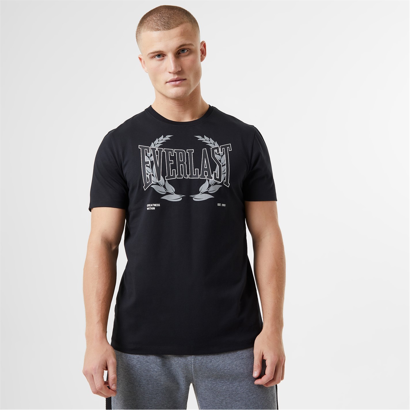 Футболка Everlast Laurel T-Shirt Mens 4XL Чорний 59607703 від продавця ...