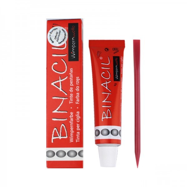 Краска для бровей и ресниц Wimpernwelle Binacil Light Black цвет графит ...