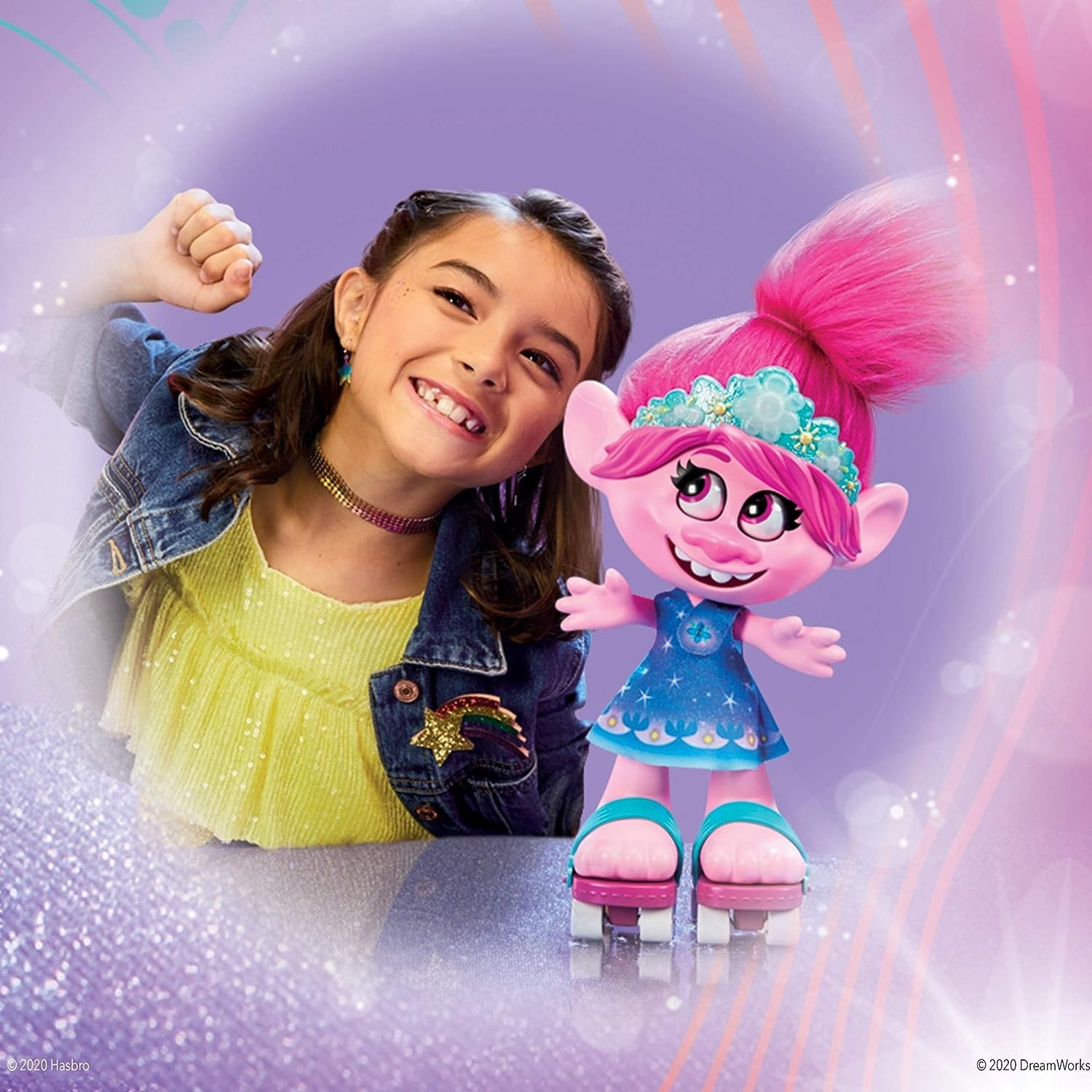 Кукла поющая Hasbro Trolls DreamWorks World Tour Dancing Hair Тролли  Розочка с двигающимися волосами, танцует – фото, отзывы, характеристики в  интернет-магазине ROZETKA от продавца: MiToy | Купить в Украине: Киеве,  Харькове, Днепре,