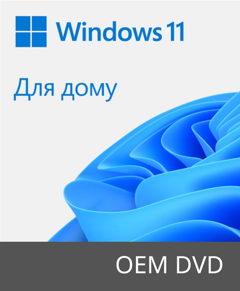 Операційна система Windows 11 Для дому, 64-bit, українська OEM версія ...
