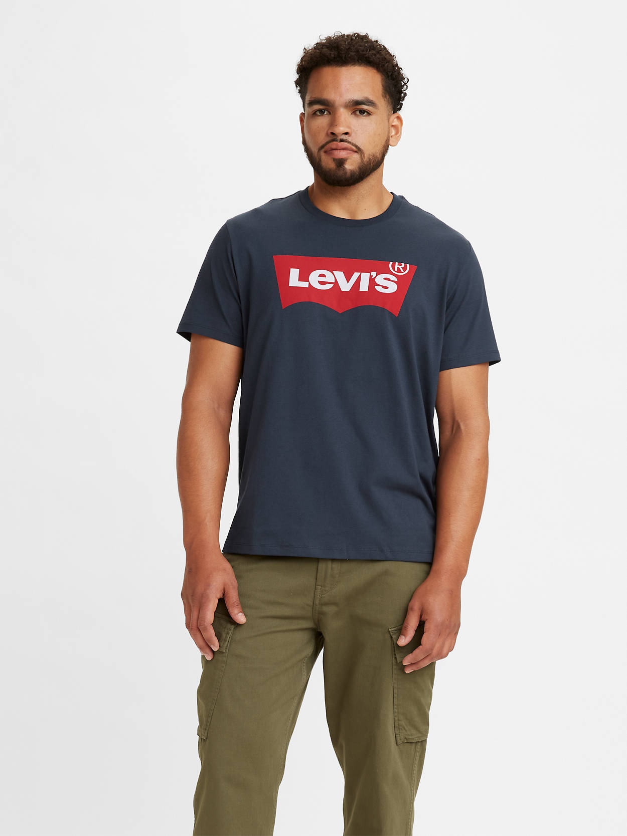 Акція на Футболка Levi's 192123064 L Синя від Rozetka