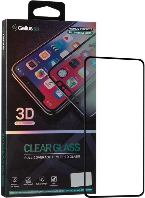 

Защитное стекло Gelius Pro для Oppo A52/А72 Black