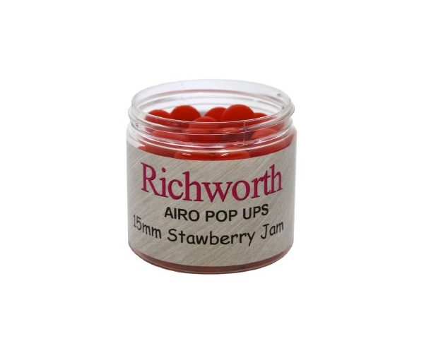 

Бойлы Richworth Airo Pop-Ups Strawberry Jam 15mm 200ml (арт.123456310048)