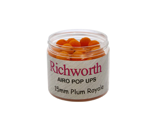 

Бойлы Richworth Airo Pop-Ups Plum Royale 15mm 200ml (арт.123456310025)