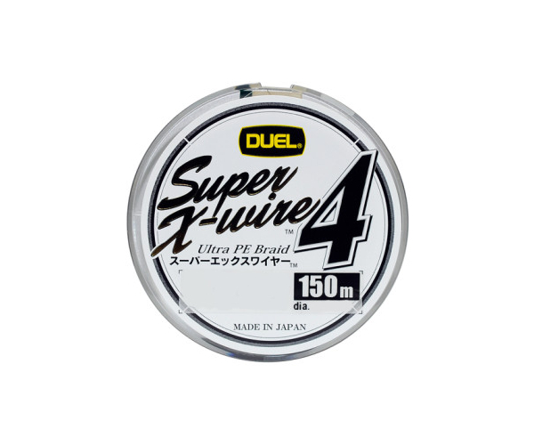 

Шнур Duel Super X-Wire 4 150m 0.17mm 8.0kg Silver #1.0 (арт.19191111560)