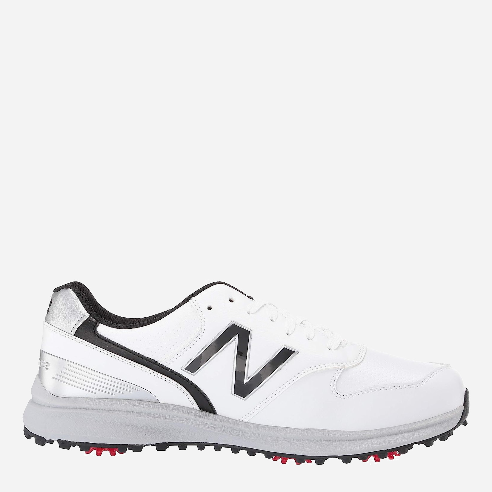 Акція на Чоловічі кросівки для гольфу New Balance Sweeper Comfort NBG1800WK 51 (16US) 34 см Білі від Rozetka