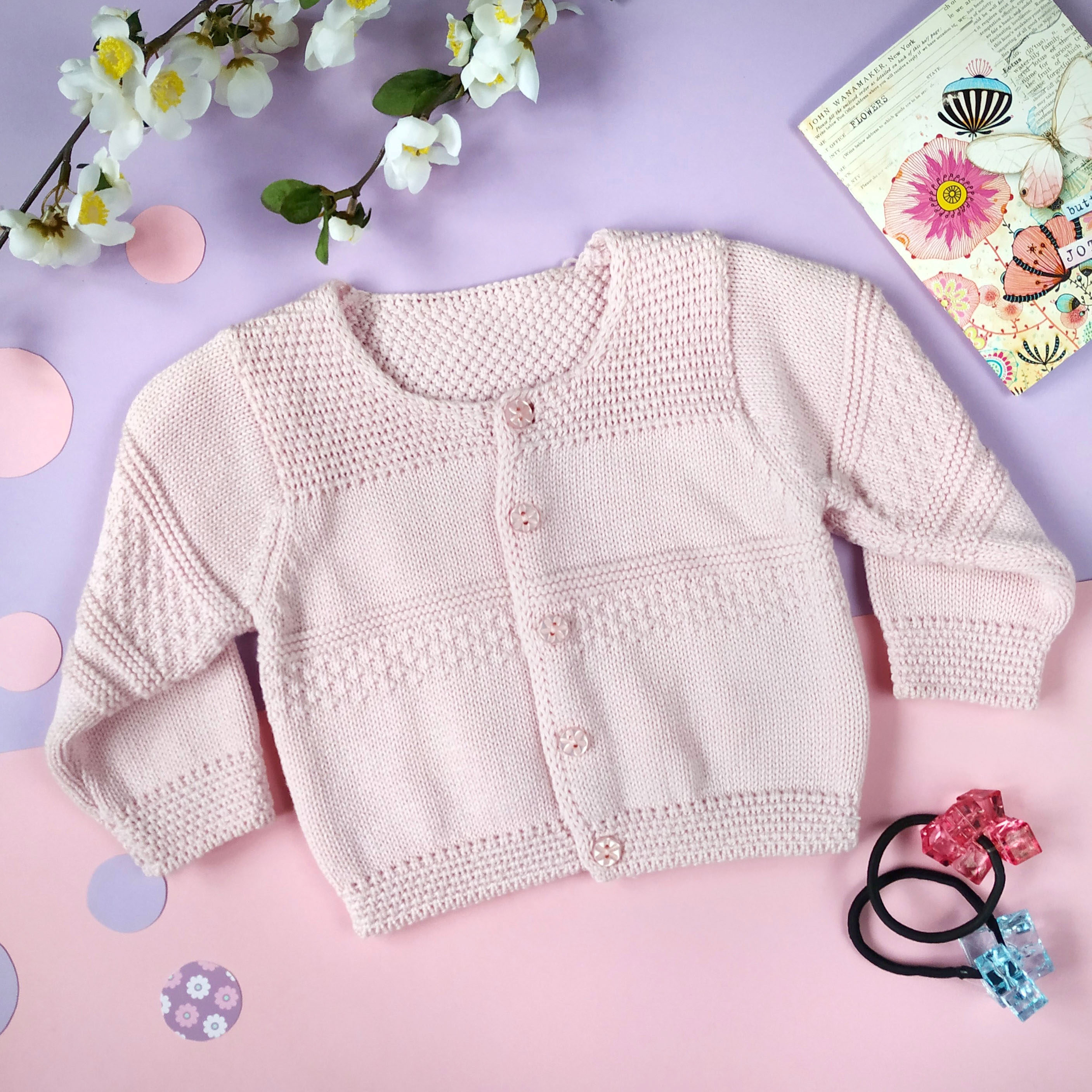 

Кофта Baby First 14077 56 см Розовый