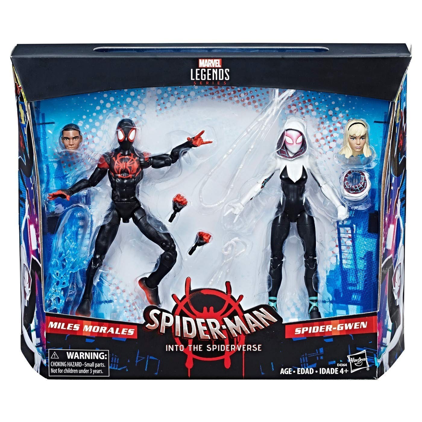 Человек-паук: Через вселенные - Майлз Моралес и Гвэн-паук Marvel Legends  Series Spider-Man: Into the Spider-Verse Miles Morales and Spider-Gwen  Hasbro – фото, отзывы, характеристики в интернет-магазине ROZETKA от  продавца: Superraretoys | Купить