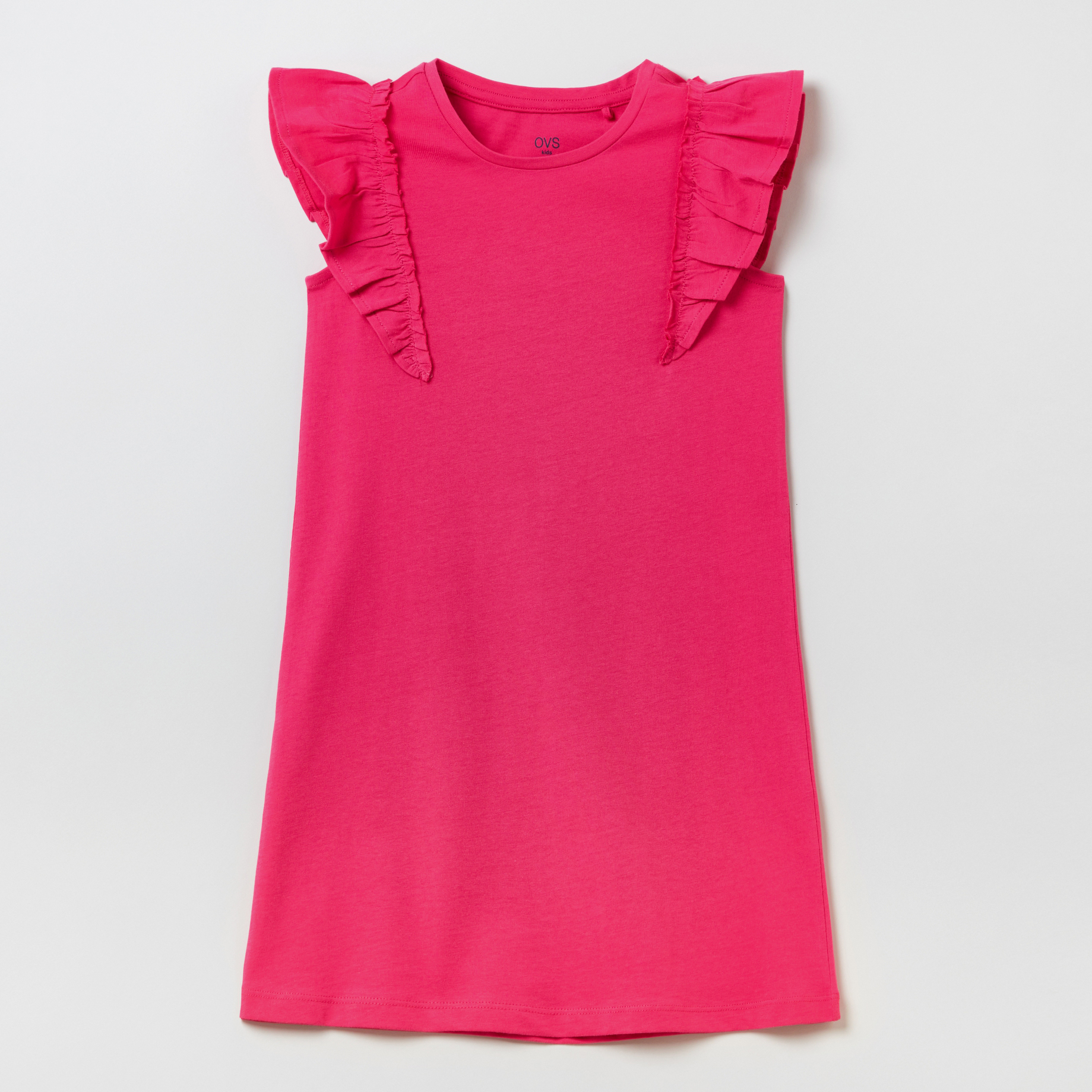 Акция на Сукня дитяча OVS Solid Dress 18-2140 Tpg 1803975 110 см Pink от Rozetka