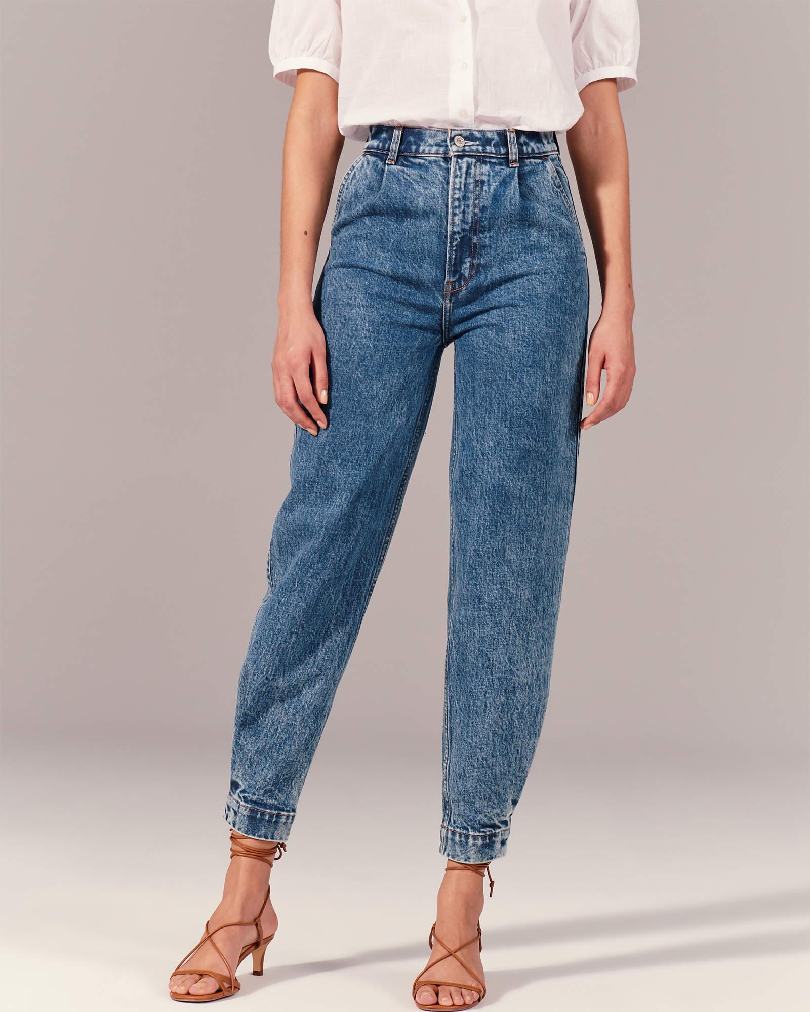 

Джинсы Mom Abercrombie & Fitch AF7792W 28/26 Синий