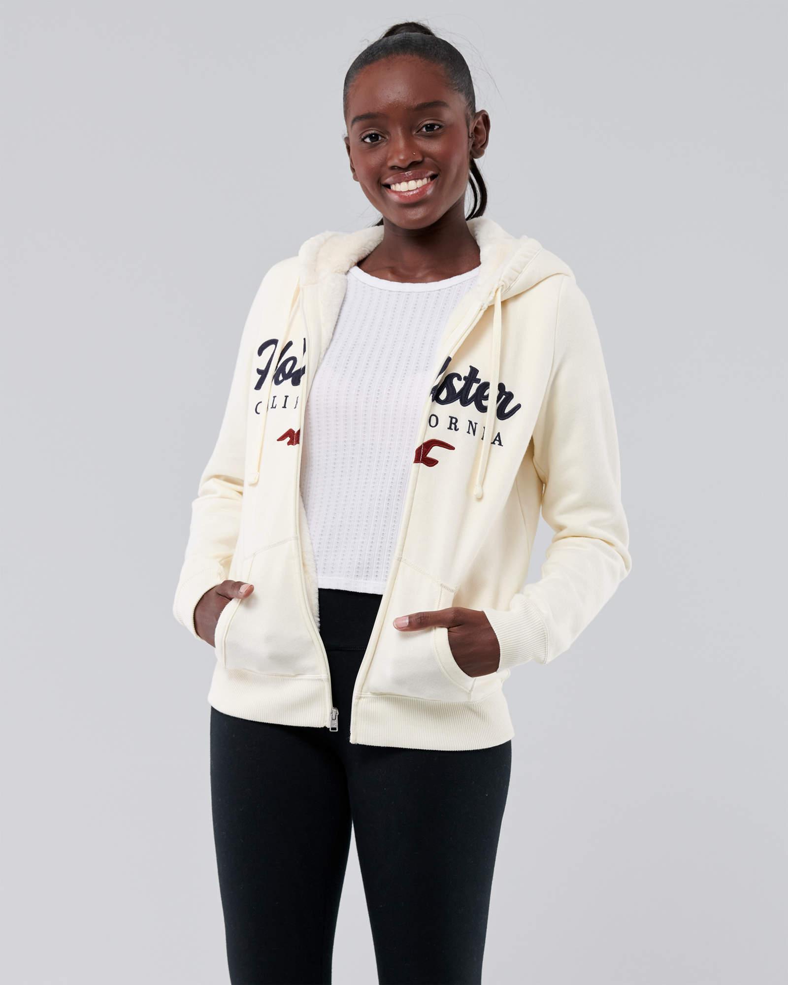 

Толстовка женская - толстовка Hollister HC8154W XS Молочный