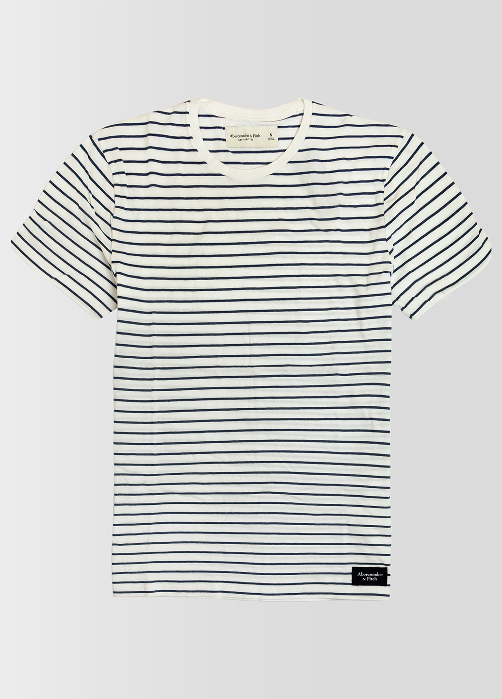 

Белая футболка - мужская футболка Abercrombie & Fitch AF7689M S Белый