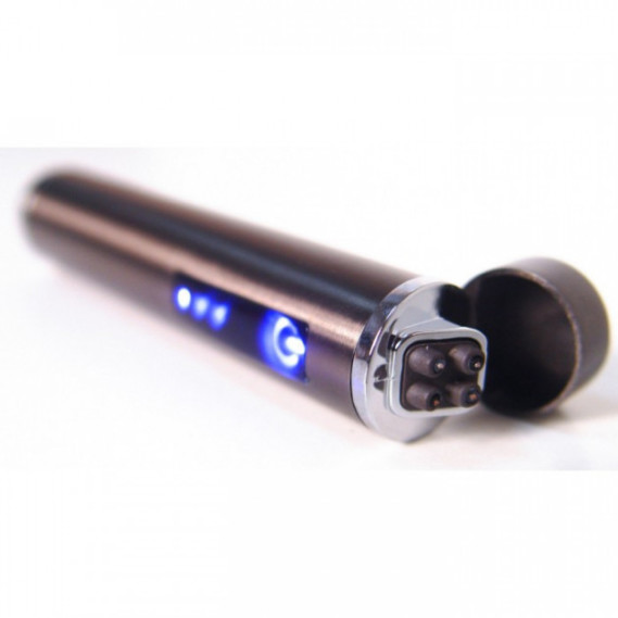 

Зажигалка USB ZGP 2 (спиральная) (Серебряный)