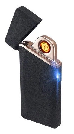 

Зажигалка USB 912 Super (спиральная) (Черный)