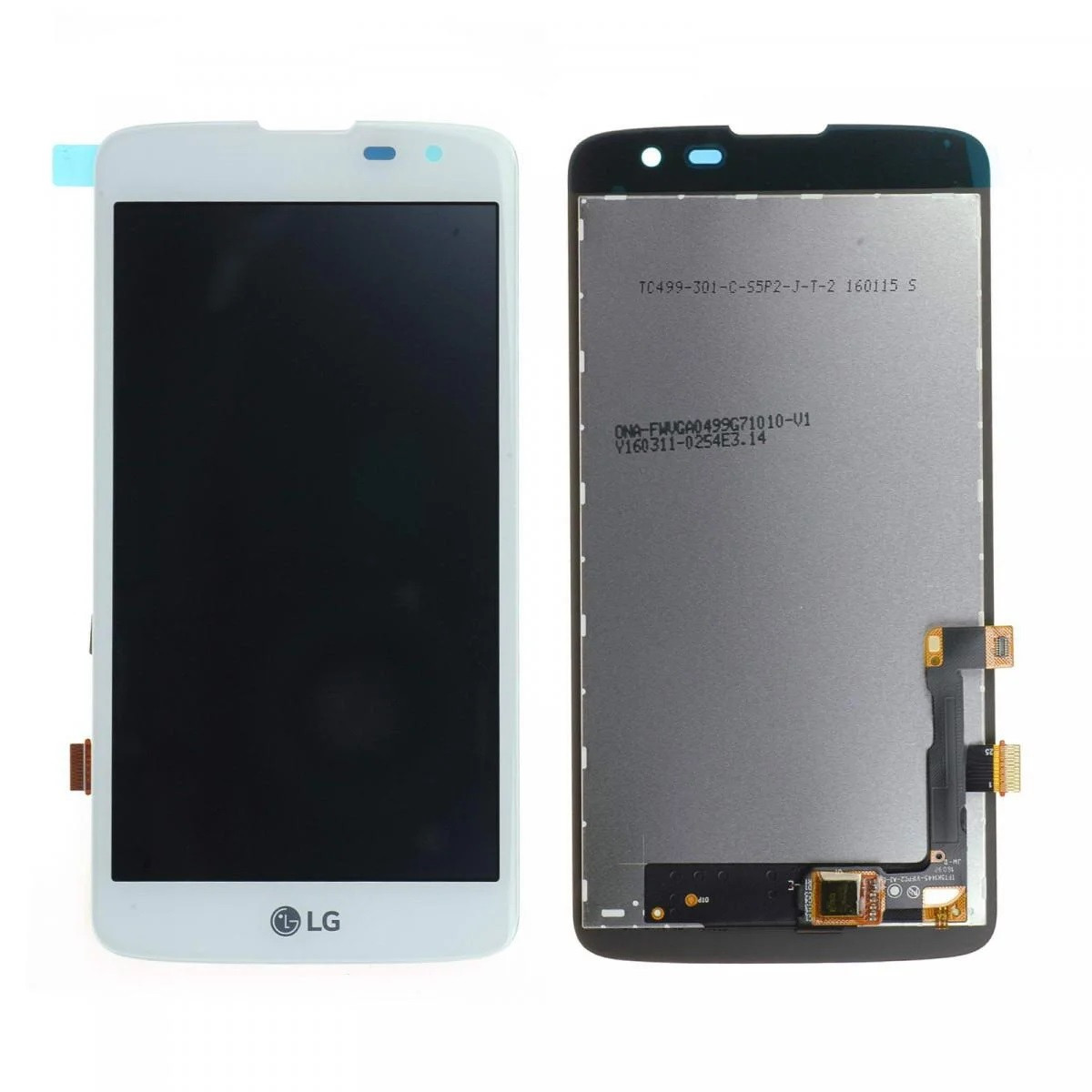 

Дисплей LG X210 K7/ X210DS K7 с сенсорным стеклом , белый