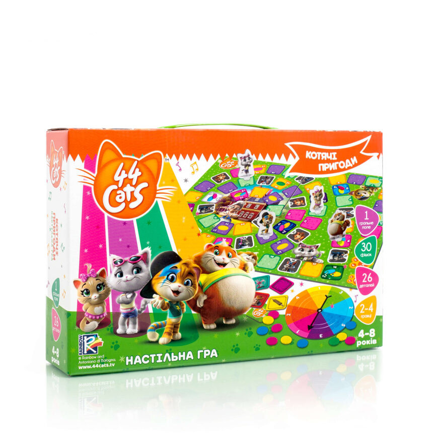 

Игра настольная Vladi Toys Кошачьи приключения VT8055-25