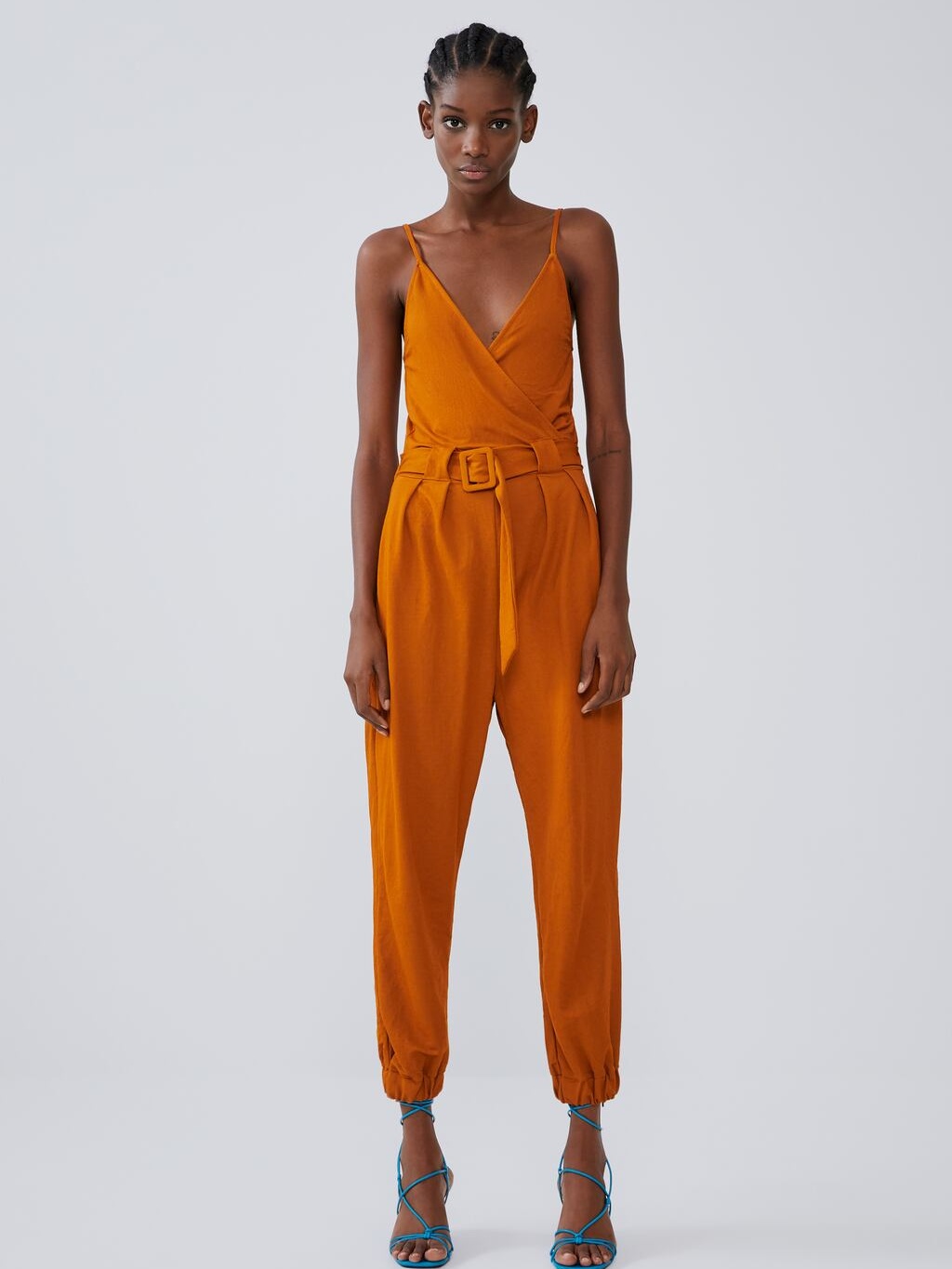 

Комбинезон Zara 0219/801/670 S Горчичный