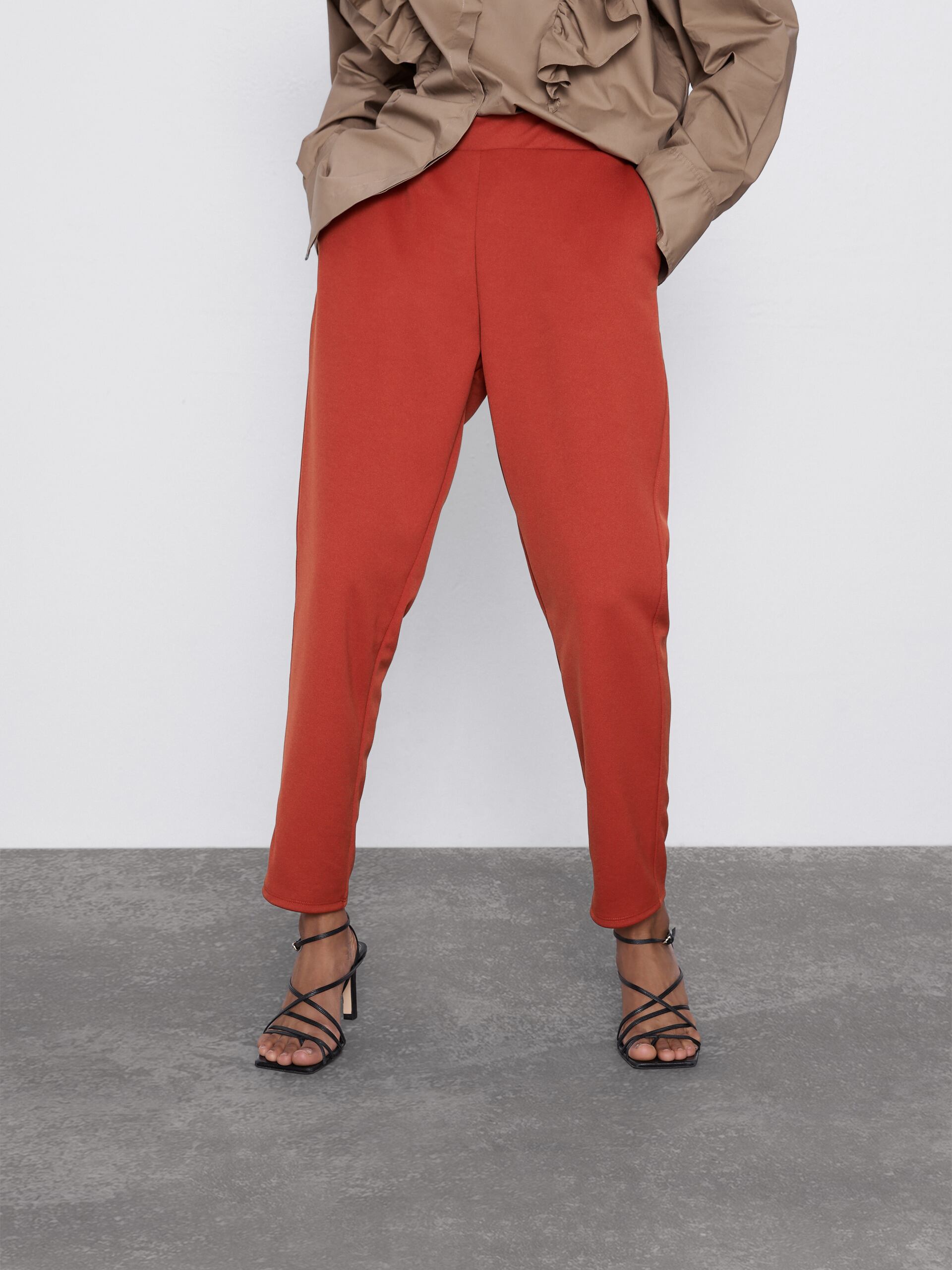 

Брюки Zara 0264/629/615 XL Рыжие