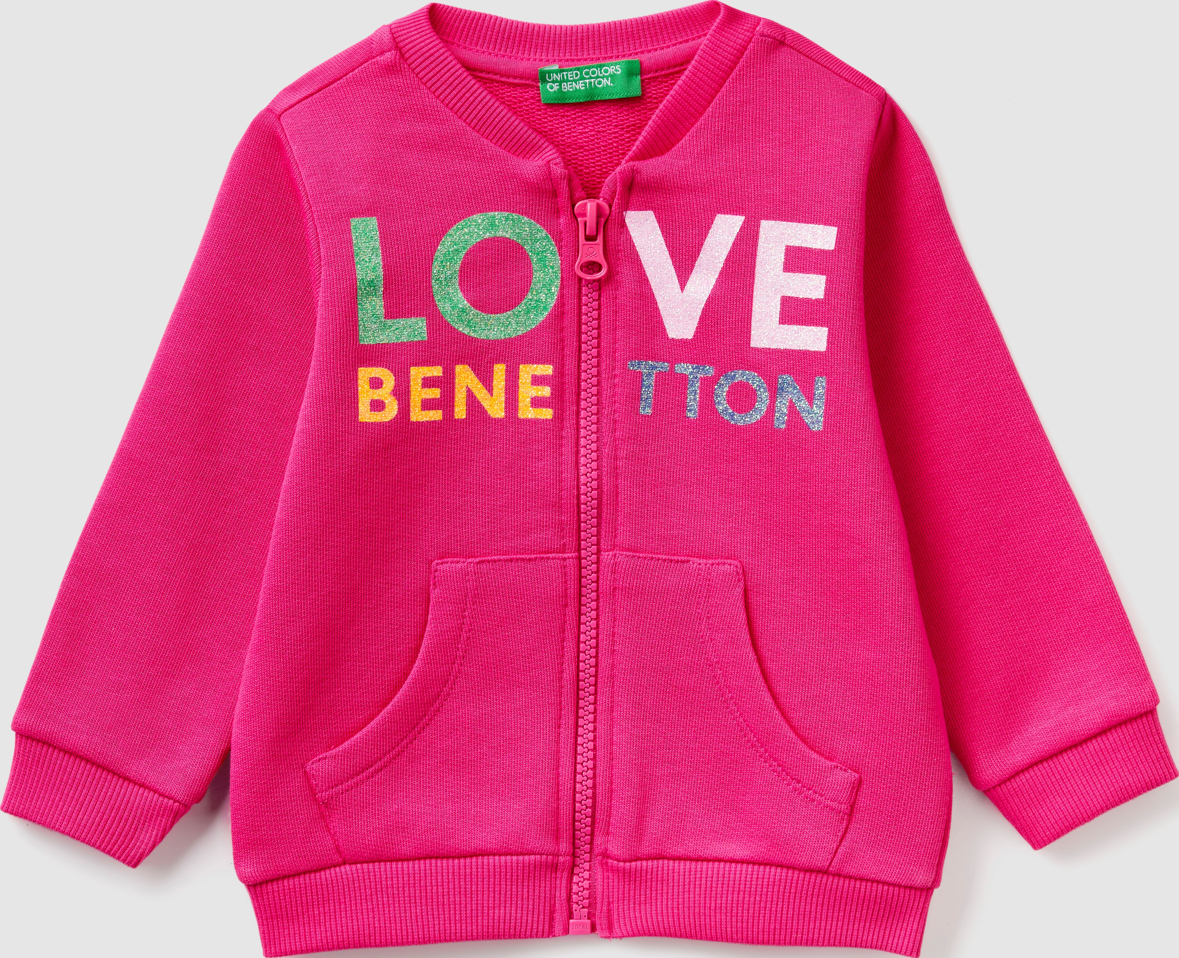 

Толстовка United Colors of Benetton 3J70C5839.P-02A 98 см Фуксия