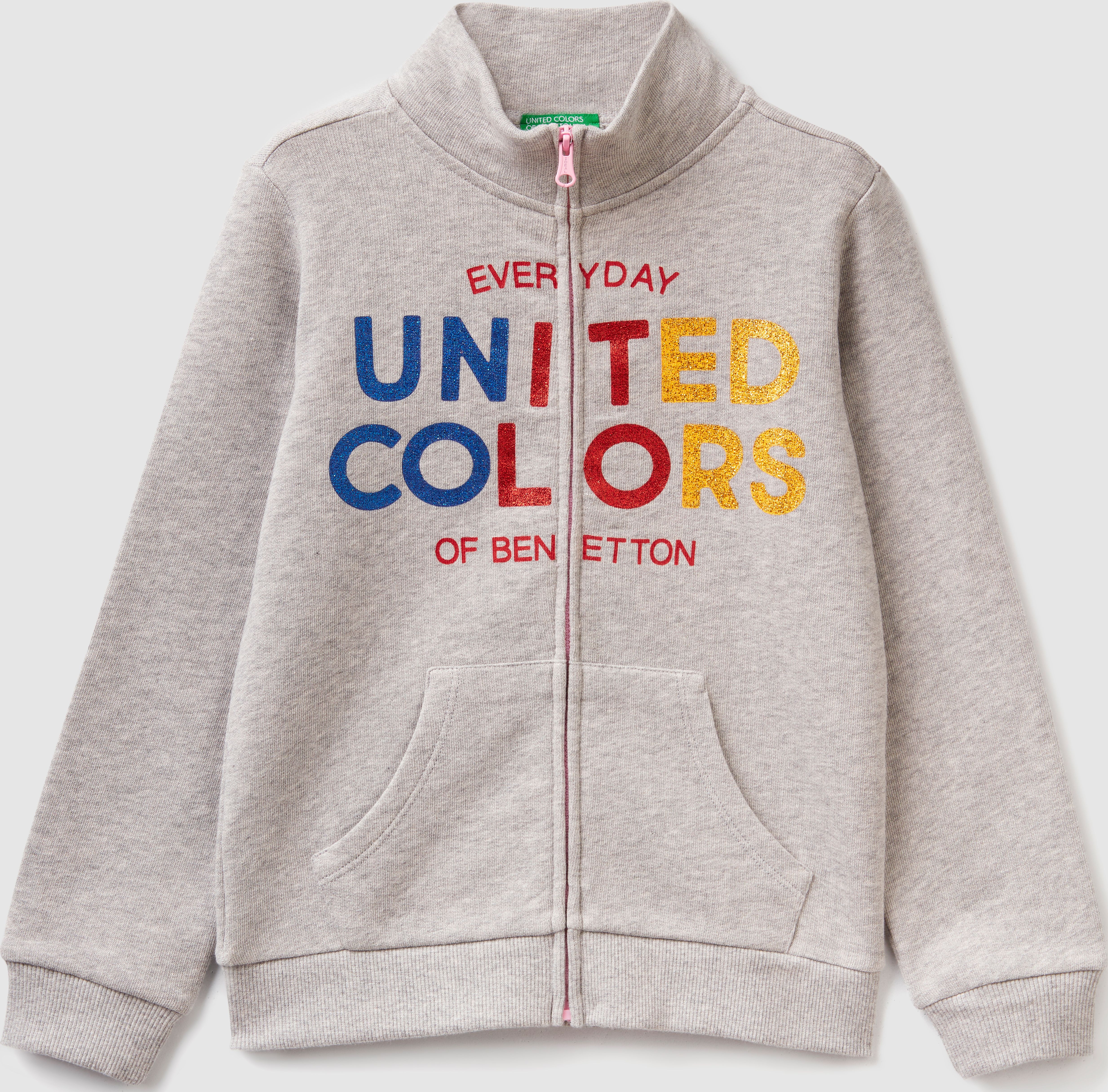 

Толстовка United Colors of Benetton 3J68C5826.G-501 110 см (XS) Серая