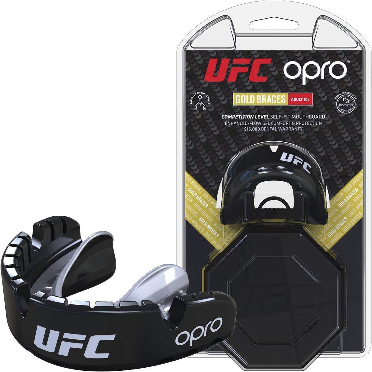 

Капа Opro Gold Braces Ufc Hologram Black Metal-Silver (SKL24-145154)