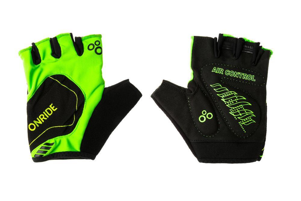 

Рукавички велосипедні OnRide Catch XL Black Green (SKL35-188519)