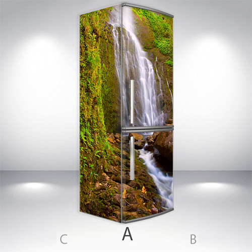 

Наклейки на холодильник 3d, Самоклейка, 200 х 65 см, Лицевая+Левая(А) (holSS1_wf00042 Природа-4)
