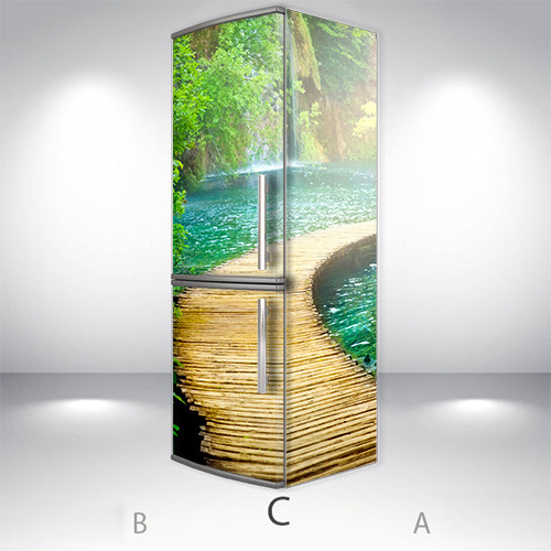 

Наклейки на холодильник 3d, Самоклейка, 200 х 65 см, Лицевая+Правая(C) (pr11223-1)