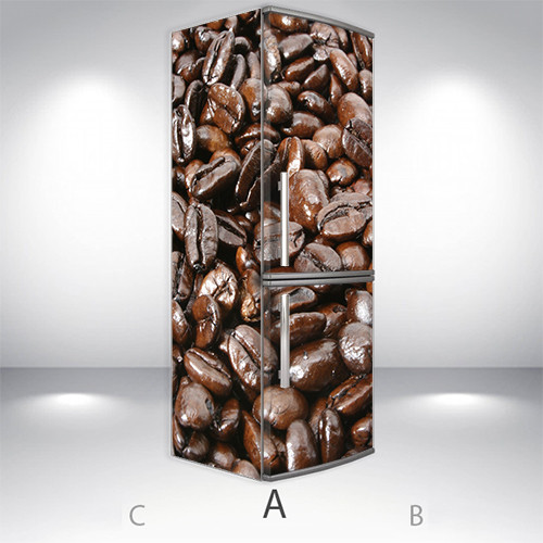 

Наклейки на холодильник 3d, Самоклейка, 200 х 65 см, Лицевая+Левая(А) (holSS1_ed11300 Еда-4)