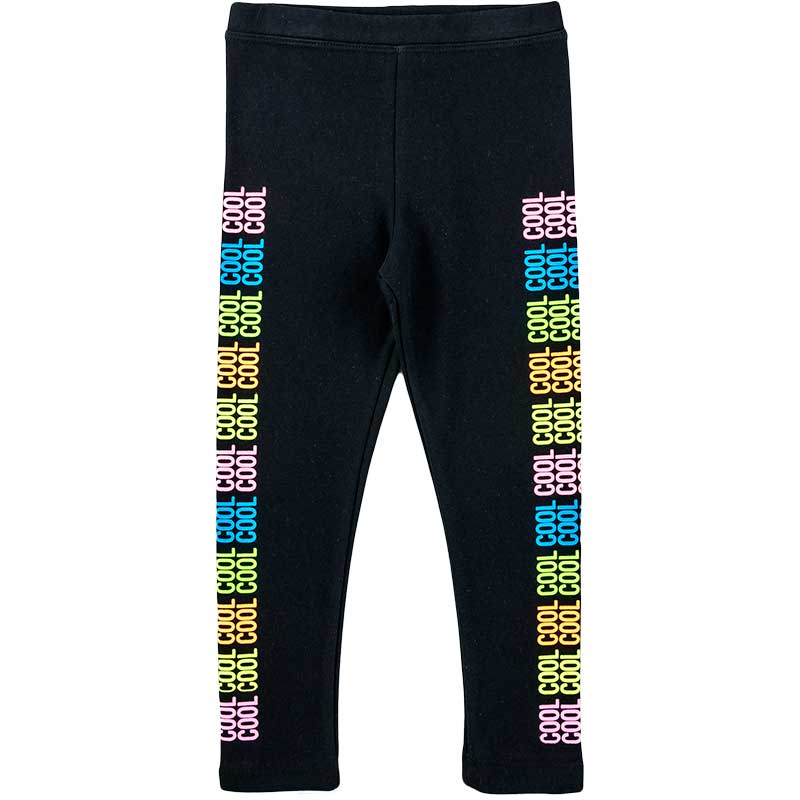 

Лосины для девочки (с легким начесом) LOVETTI 7728-1 116 см черный