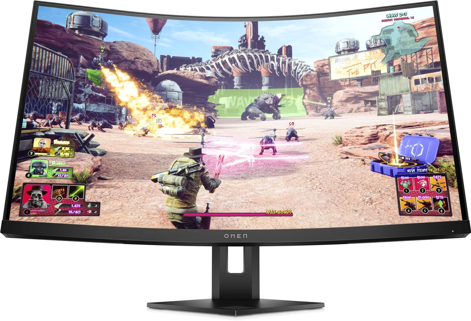 Монитор 27" HP Omen Hewlett-Packard Gaming Monitor 27c (35D67AA) QHD VA ...