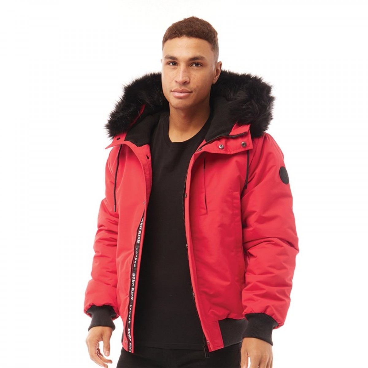 

Куртка Born Rich Boseli Hooded Tango Red Red, L (48)