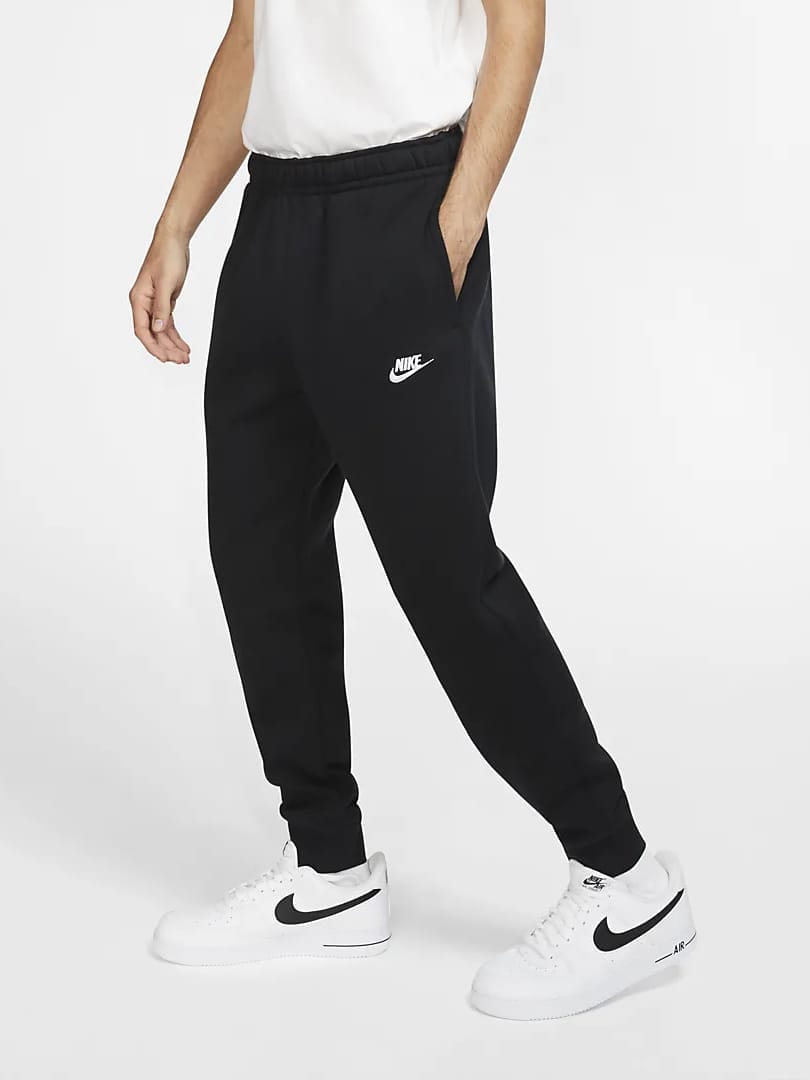 Спортивные штаны мужские Nike M Nsw Club Jggr Bb BV2671-010 2XL  Black/Black/White (193147707519) – в интернет-магазине ROZETKA