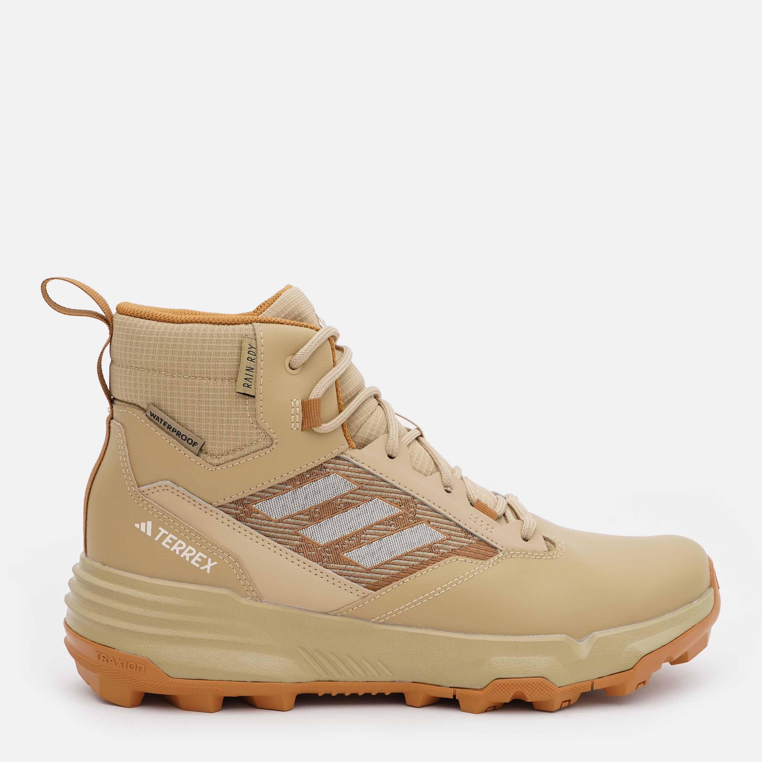 Акція на Чоловічі черевики для туризму Adidas Terrex Unity Lea Mid IF4978 46 (11UK) 29.5 см Beiton/Ecrtin/Mesa від Rozetka