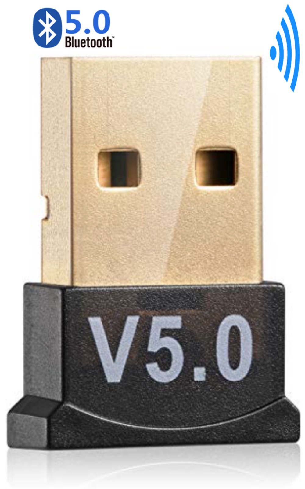 Bluetooth адаптер 5.0 мини блютуз адаптер для пк ноутбука USB ЮСБ ...