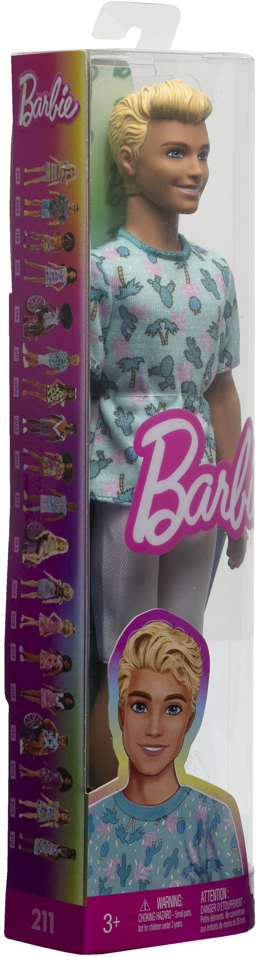 Кукла Barbie Кен Fashionistas Кен Модник в майке Малибу