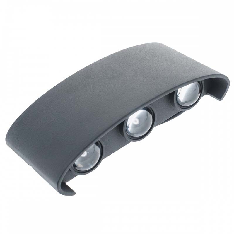 

Brille Al-264/6Х1W 7Col Led Ip54 Dgy (34-256) 165410
