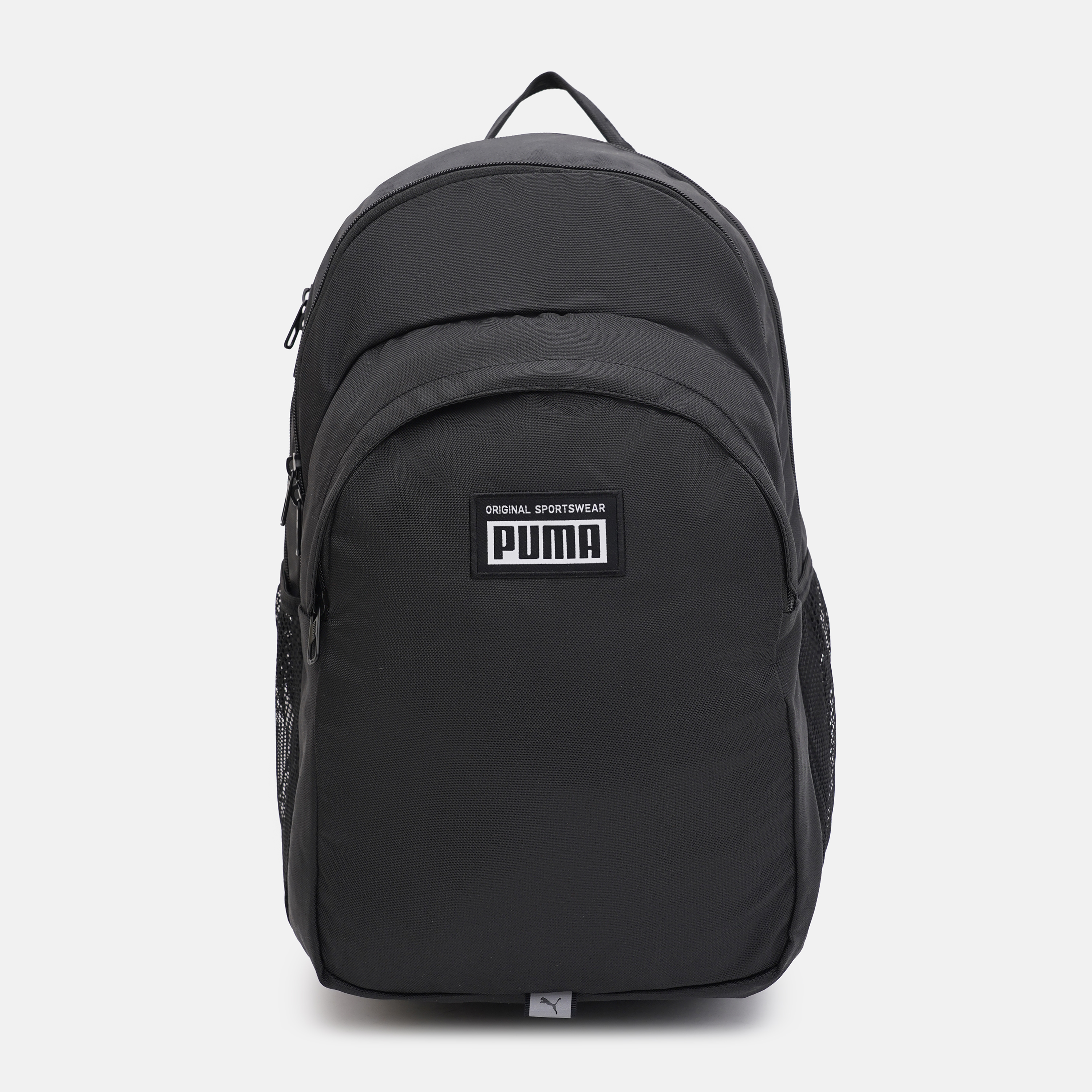 Puma black outlet and white backpack