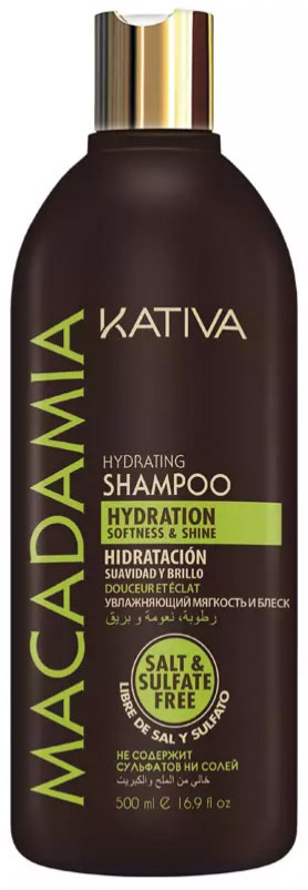 Увлажняющий шампунь Kativa Macadamia Shampoo 500 мл (7750075022263) – в ...