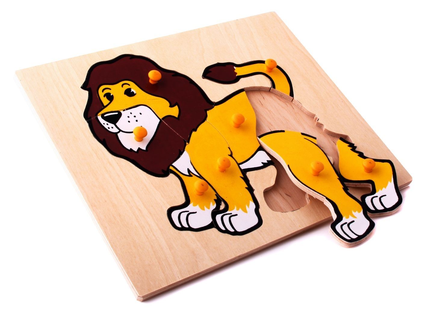 

Мозаїка Лев Lam Toys 8 деталей 29.50х20.50х0.90 (1413)