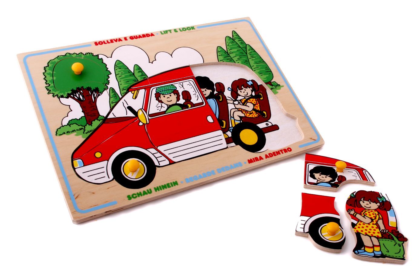 

Мозаїка Сімейний автомобіль Lam Toys 8 деталей 29.50х20.50х0.90 (1425)