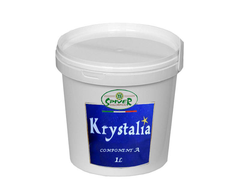 

Штукатурка "мерцающие кристаллы" SPIVER KRYSTALIA COMPONENT A декоративная 1л